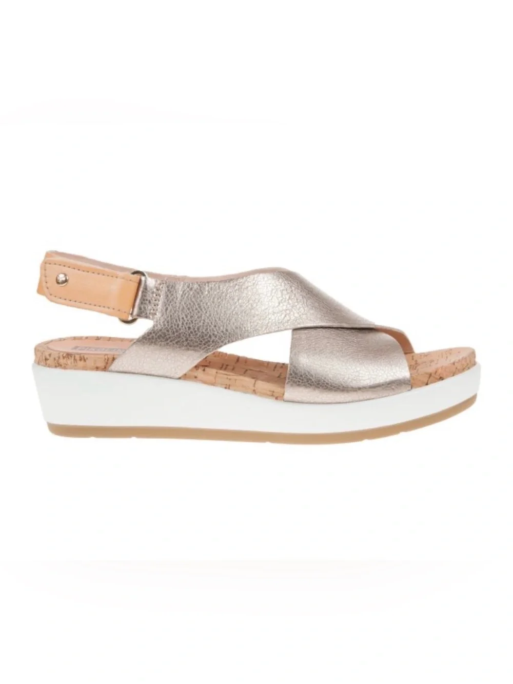 Pikolinos  Leather Cork Wedge Sandals Size 36